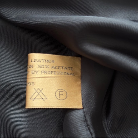 Vintage Rem Garson Suede Jacket /Top Black Women’s Size Medium - Picture 12 of 12